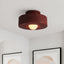 Nordic Geometric Flush Mount Cylindrical Ceramic Ceiling Light