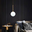 Geometric Opal Globe Pendant Lighting