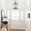 Manor Cylinder Glass Lantern Pendant Light