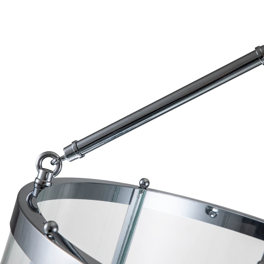 Manor Cylinder Glass Lantern Pendant Light