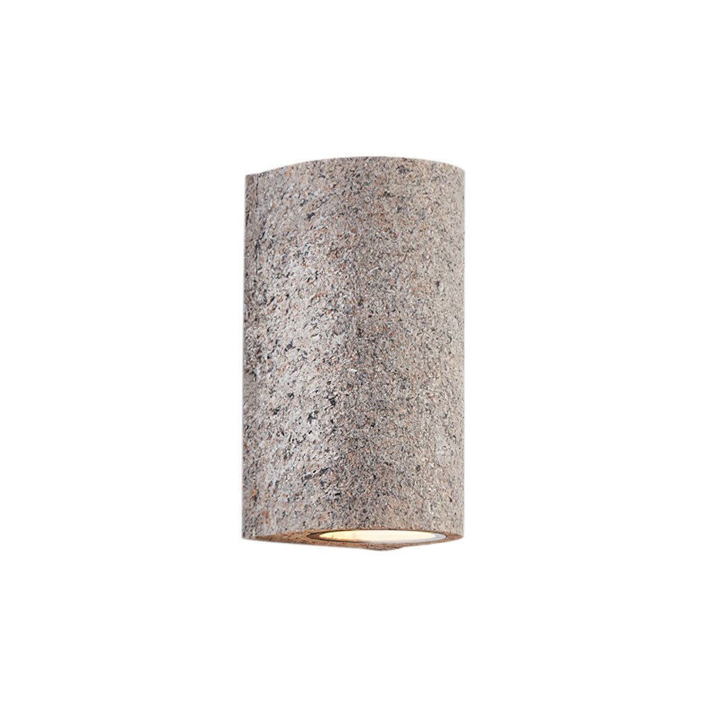 Modern LED Cylinder Stone Wall Sconce