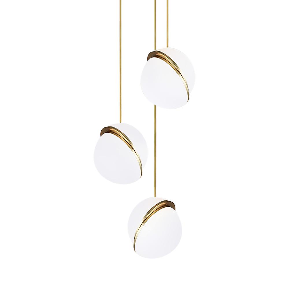 Modern Opal Globe Pendant Lighting