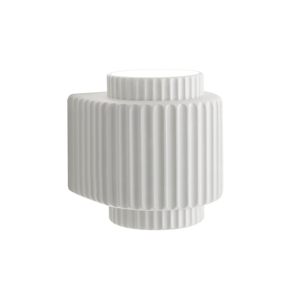 Nordic Cream Style Layer Ceramic Wall Sconce